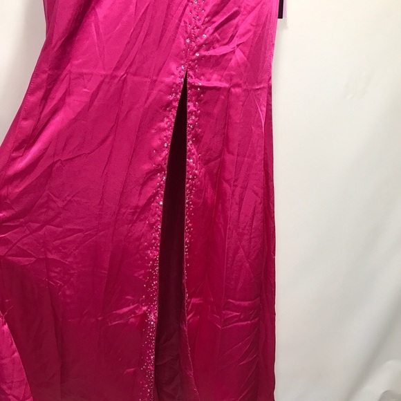 COLORS DRESS Pink Embellished Cocktail Homecoming Prom Dress Size 10 - Picture 10 of 11